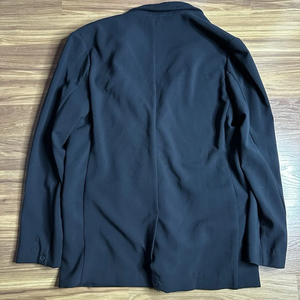 BYLT Blazer Mens XL Black Travel Stretch Performance Tech 46R Jacket Pro